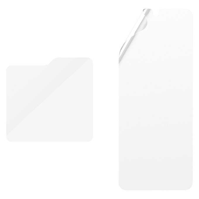 Folia ochronna UWF i szkło hartowane do Samsung Galaxy Z Flip6, Przezroczyste, SAFE by PanzerGlass