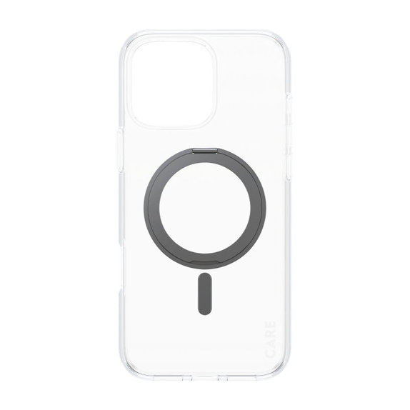 Etui Kickstand z MagSafe do iPhone 16 Pro Max, Czarne, CARE