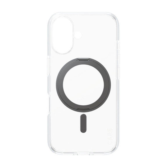 Etui Kickstand z MagSafe do iPhone 16, Czarne, CARE