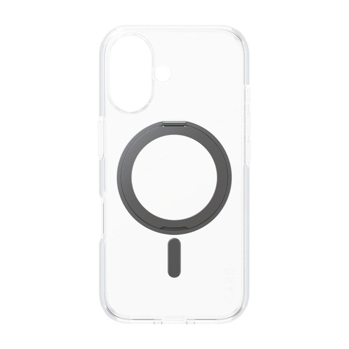 Etui Kickstand z MagSafe do iPhone 16, Czarne, CARE