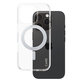 Etui Kickstand z MagSafe do iPhone 16 Pro, Srebrne, CARE