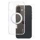 Etui Kickstand z MagSafe do iPhone 16 Plus, Srebrne, CARE