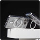 Etui Kickstand z MagSafe do iPhone 16 Pro Max, Srebrne, CARE