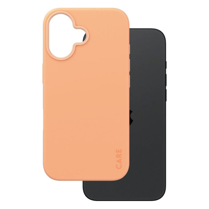 Etui Fearlessly z MagSafe do iPhone 16, Peachy, CARE