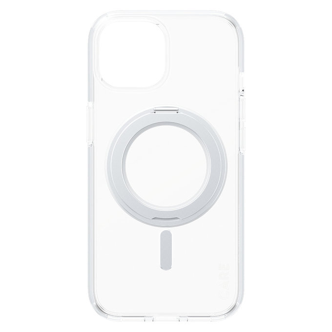 Etui Kickstand z MagSAFE by PanzerGlass do iPhone 15, Srebrne, PanzerGlass