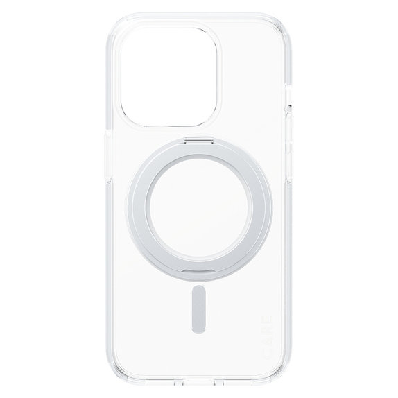 Etui Kickstand z MagSAFE by PanzerGlass do iPhone 15 Pro, Srebrne, PanzerGlass