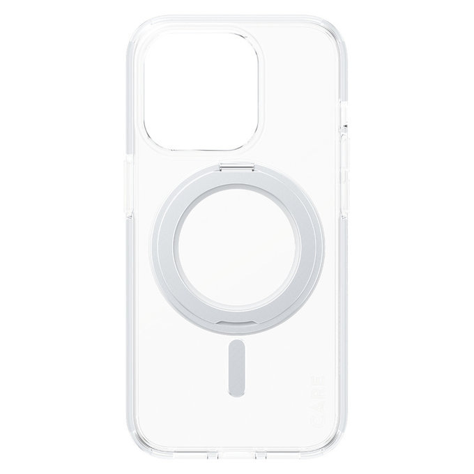 Etui Kickstand z MagSAFE by PanzerGlass do iPhone 15 Pro, Srebrne, PanzerGlass