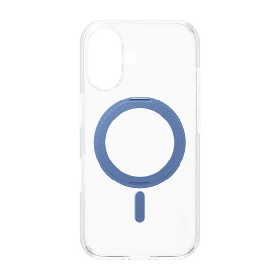 Etui Kickstand z MagSafe do iPhone 16, Niebieskie, CARE