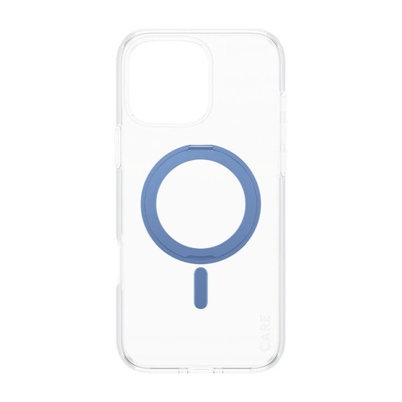 Etui Kickstand z MagSafe do iPhone 16 Pro Max, Niebieskie, CARE