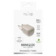 Ladowarka MiniPro USB-C, GaN, 20W, sandshell, PURO