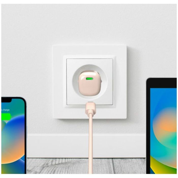 Ladowarka MiniPro USB-C, GaN, 20W, sandshell, PURO