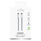 Kabel USB-C / USB-C, 60W, Fabrik FABK4, 1,5 m, blue lagon, PURO