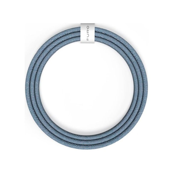 Kabel USB-C / USB-C, 60W, Fabrik FABK4, 1,5 m, blue lagon, PURO