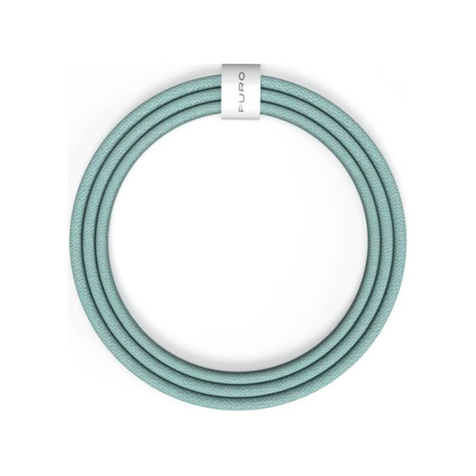 Kabel USB-C / USB-C, 60W, Fabrik FABK4, 1,5 m, island mist, PURO