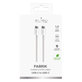 Kabel USB-C / USB-C, 60W, Fabrik FABK4, 1,5 m, Sandshell, PURO