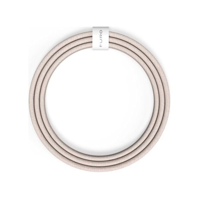 Kabel USB-C / USB-C, 60W, Fabrik FABK4, 1,5 m, Sandshell, PURO