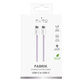 Kabel USB-C / USB-C, 60W, Fabrik FABK4, 1,5 m, coraltastic, PURO