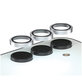 Osłona obiektywu aparatu Hoops do Samsung A15/A15 5G, Jasnoniebieskie, PanzerGlass
