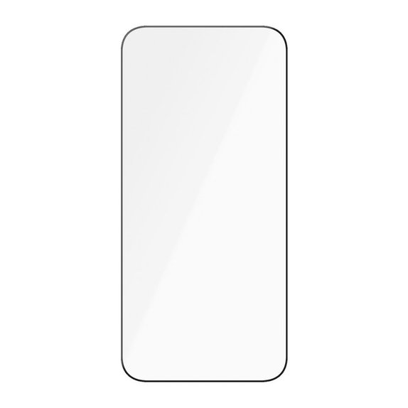 Szkło hartowane UWF Ceramic z aplikatorem do iPhone 15 Pro Max, Czarne, PanzerGlass