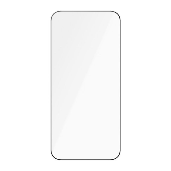 Szkło hartowane UWF Ceramic z aplikatorem do iPhone 15 Pro Max, Czarne, PanzerGlass