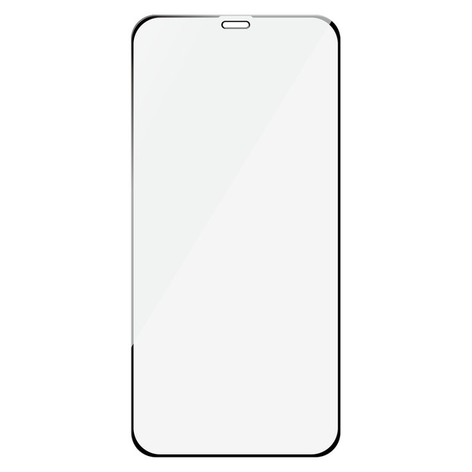 Szkło hartowane Case Friendly do iPhone 12 Pro/12, Czarne, SAFE by PanzerGlass