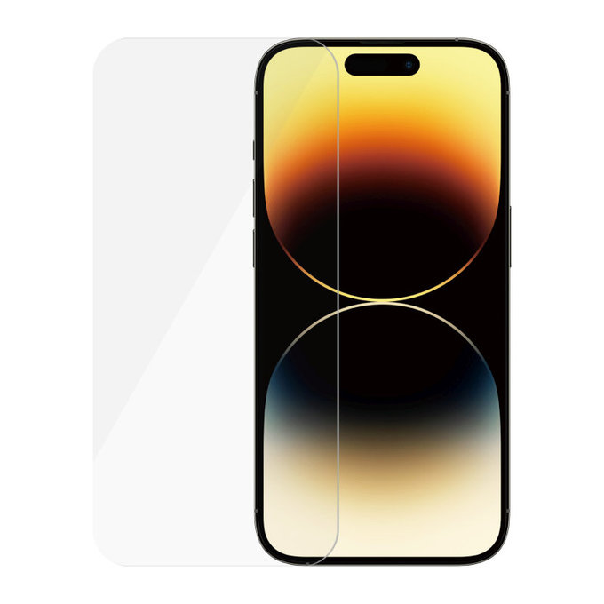 Szkło hartowane Case Friendly UWF do iPhone 14 Pro, Czarne, SAFE