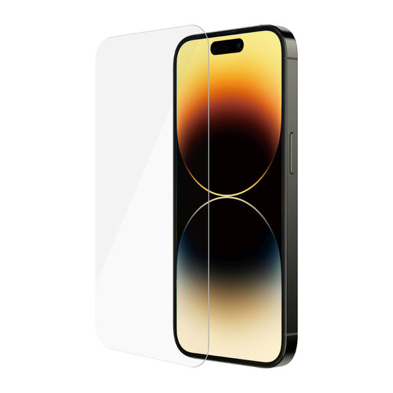 Szkło hartowane Case Friendly UWF do iPhone 14 Pro, Czarne, SAFE