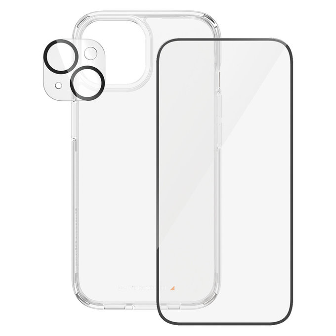 Bundle PicturePerfect + Szkło hartowane UWF + Hard Case D3O do iPhone 15, PanzerGlass