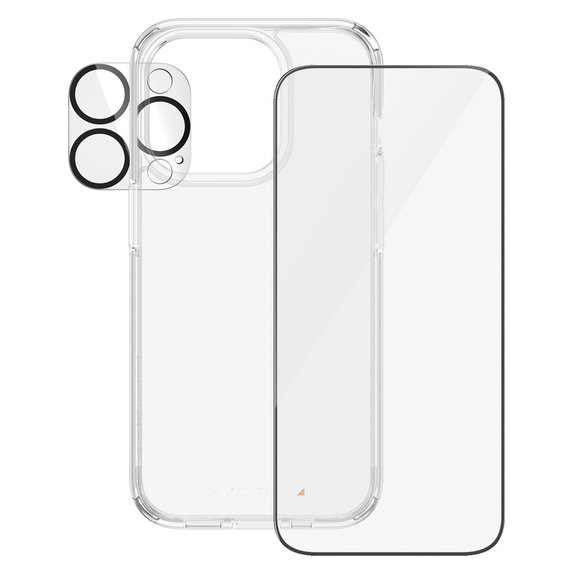 Bundle PicturePerfect + Szkło hartowane UWF + Hard Case D3O do iPhone 15 Pro, PanzerGlass