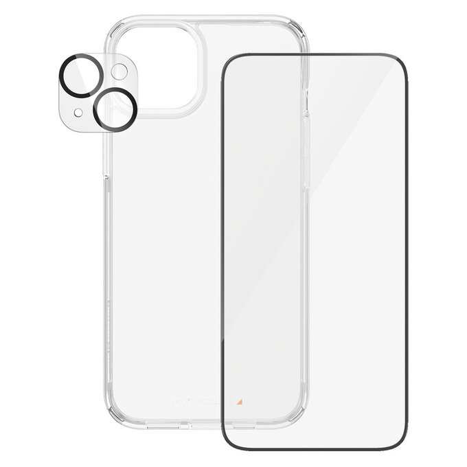 Bundle PicturePerfect + Szkło hartowane UWF + Hard Case D3O do iPhone 15 Plus, PanzerGlass