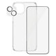 Bundle PicturePerfect + Szkło hartowane UWF + Hard Case D3O do iPhone 15 Plus, PanzerGlass