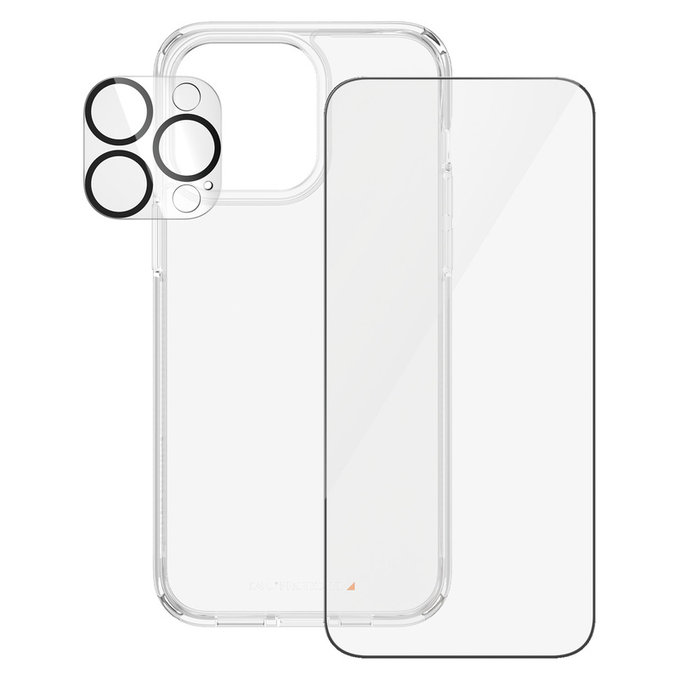 Bundle PicturePerfect + Szkło hartowane UWF + Hard Case D3O do iPhone 15 Pro Max, PanzerGlass