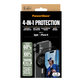 Bundle Hoops + Szkło hartowane UWF + Hard Case + Magnetic Ring Mount do iPhone 16, PanzerGlass