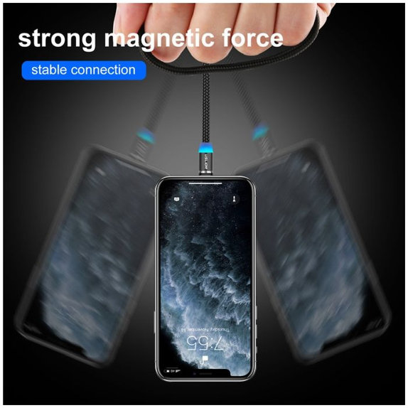 Magnetyczna przejściówka Micro-USB, USLION