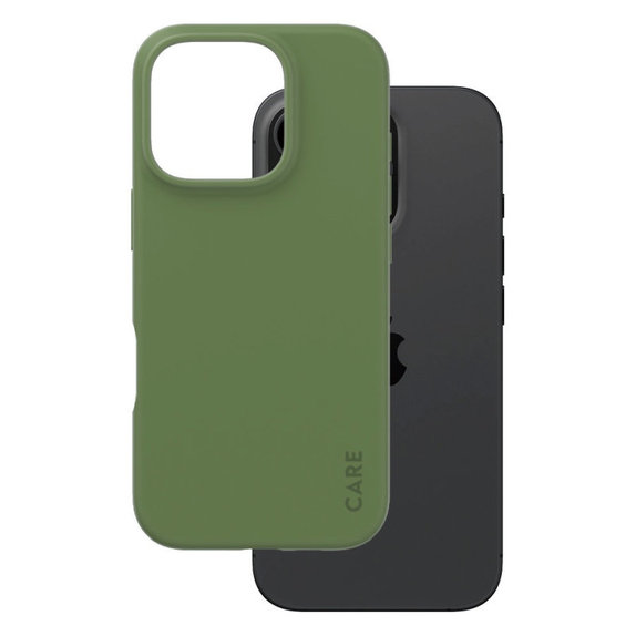 Etui Fearlessly do iPhone 16 Pro, Zielone, CARE