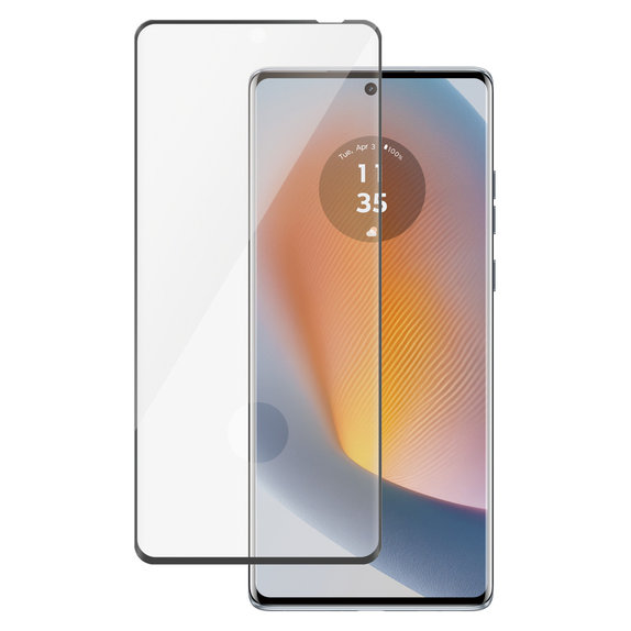 Szkło hartowane UWF do Motorola Moto G85 5G/Edge 50 Fusion, Czarne, PanzerGlass