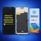 Wyświetlacz Hard OLED dla iPhone 15 Pro Max, Ekran dotykowy z ramką, FixPremium