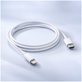 Kabel Lightning/USB-C, 1.5m | bialy | white | FixPremium