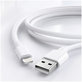 Kabel Lightning/USB, 1.5m | bialy | white | FixPremium