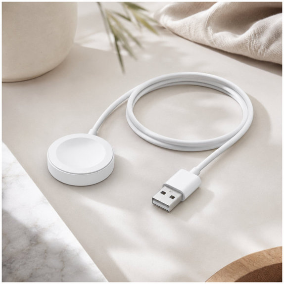 Kabel Watch/USB, 1.5m | bialy | white | FixPremium