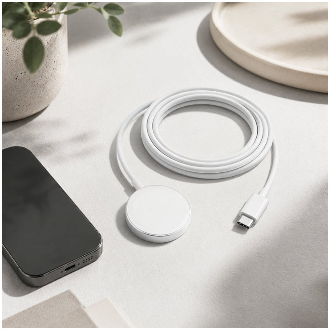 Kabel MagSafe/USB-C, 1.5m | bialy | white | FixPremium