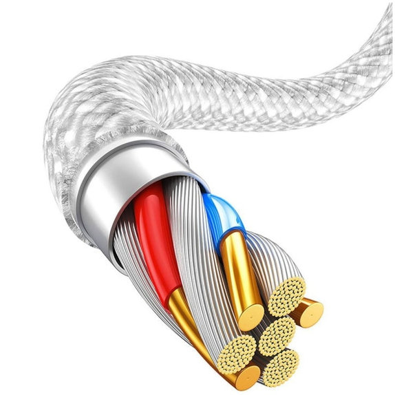 Kabel Lightning/USB, 1.5m | bialy | white | Baseus