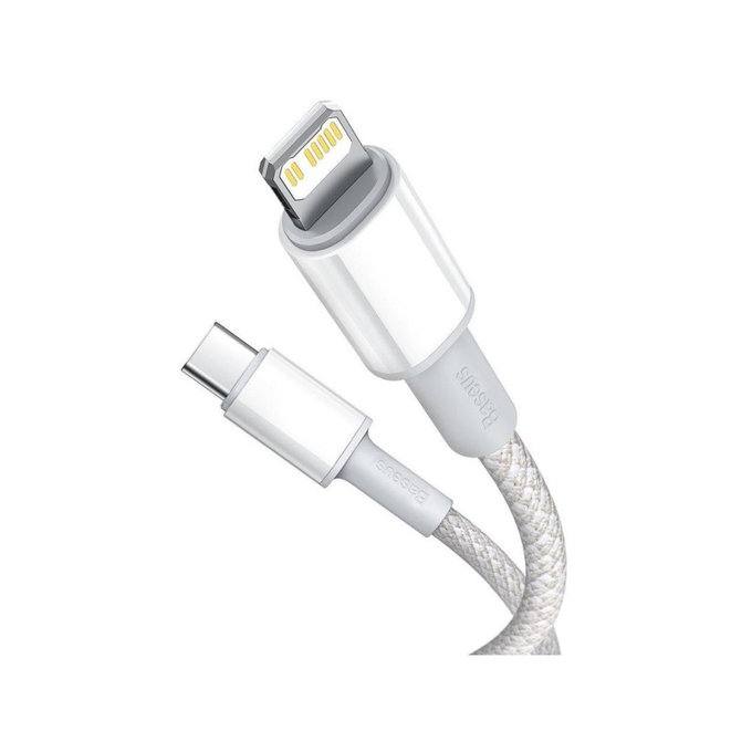 Kabel Lightning/USB-C, 1.5m | bialy | white | Baseus