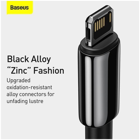 Kabel Lightning/USB, 1.5m | czarny | black | Baseus