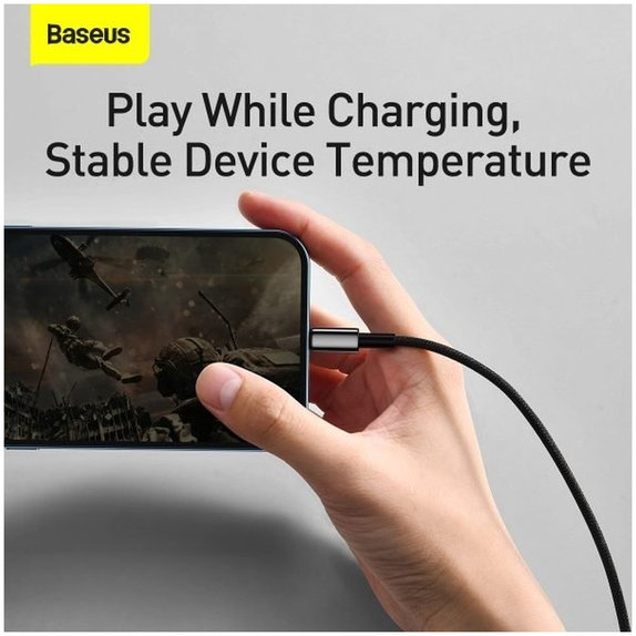 Kabel Lightning/USB, 1.5m | czarny | black | Baseus