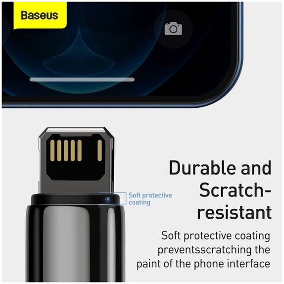 Kabel Lightning/USB, 1.5m | czarny | black | Baseus