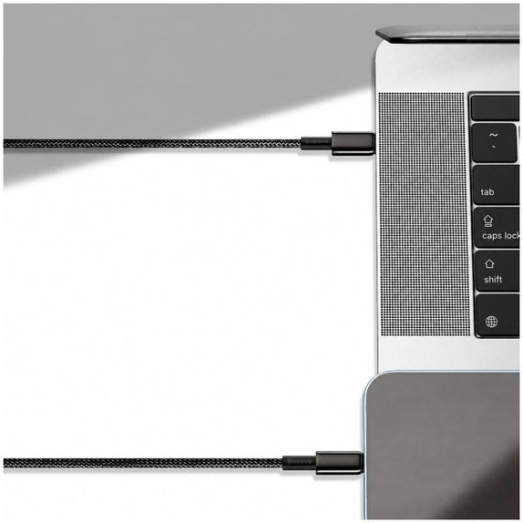 Kabel Lightning/USB-C, 1.5m | czarny | black | Baseus