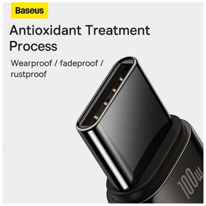 Kabel USB-C/USB, 1.5m | czarny | black | Baseus