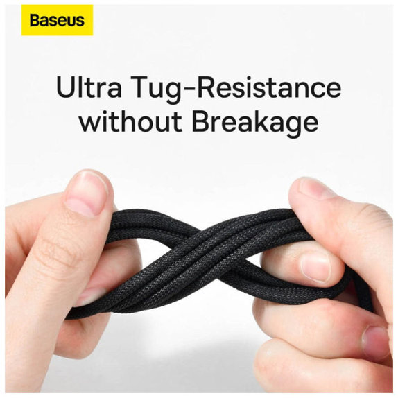 Kabel USB-C/USB, 1.5m | czarny | black | Baseus