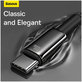 Kabel USB-C/USB, 1.5m | czarny | black | Baseus